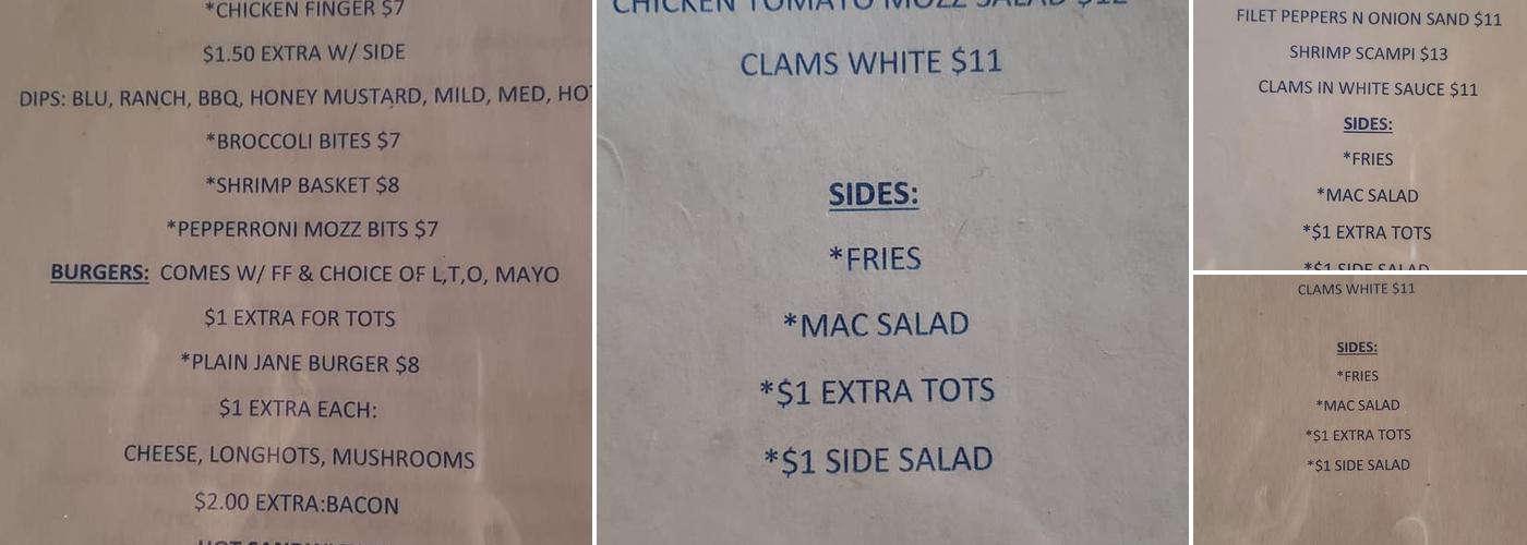 O'Donnell's Pub & Grill Menu