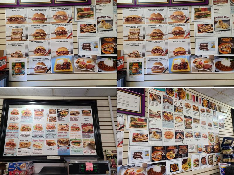 Damore Deli Cafe Menu