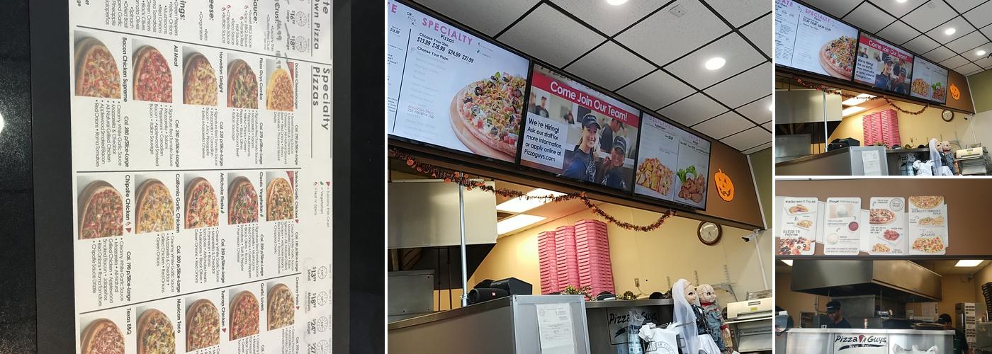 Pizza Guys Menu