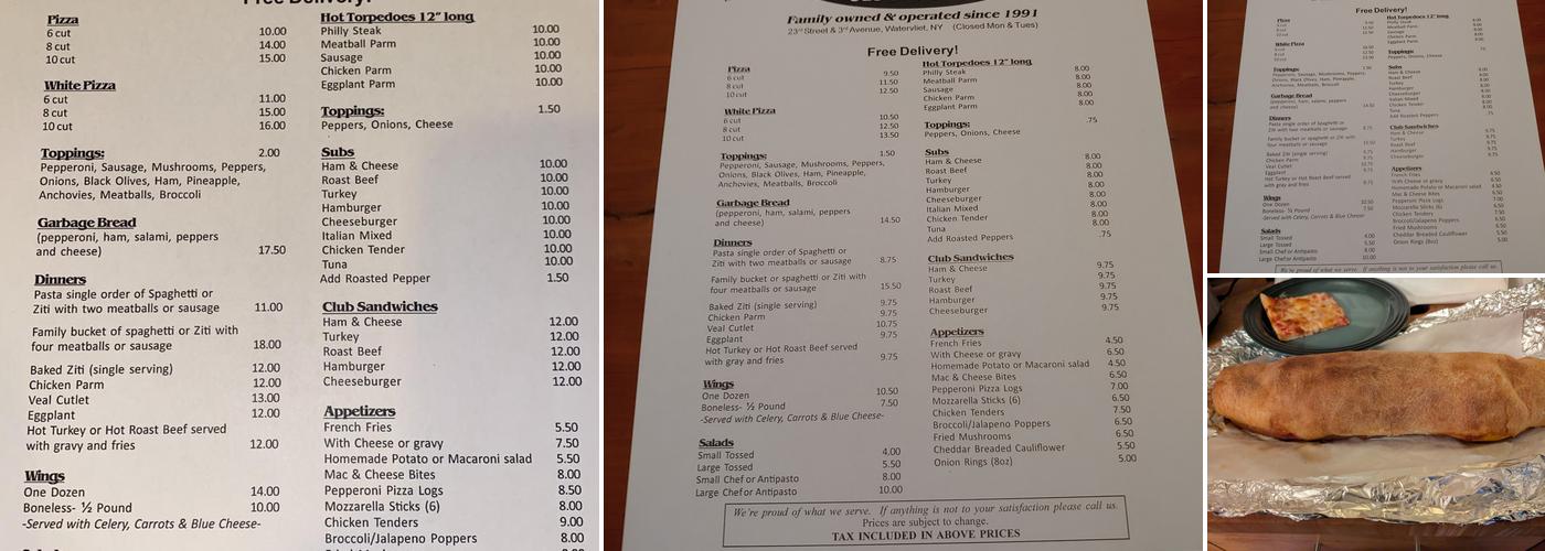 Michael's Menu
