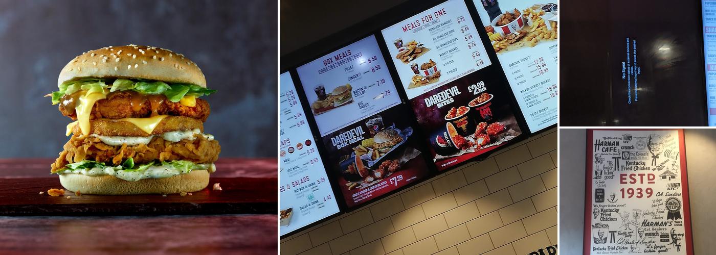 KFC Edinburgh - South Charlotte Street Menu