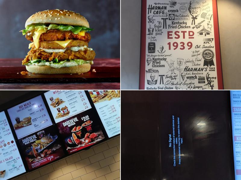 KFC Edinburgh - South Charlotte Street Menu