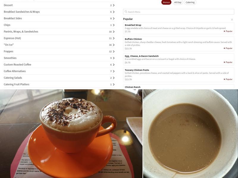 MochaBlend Espresso Bar Menu