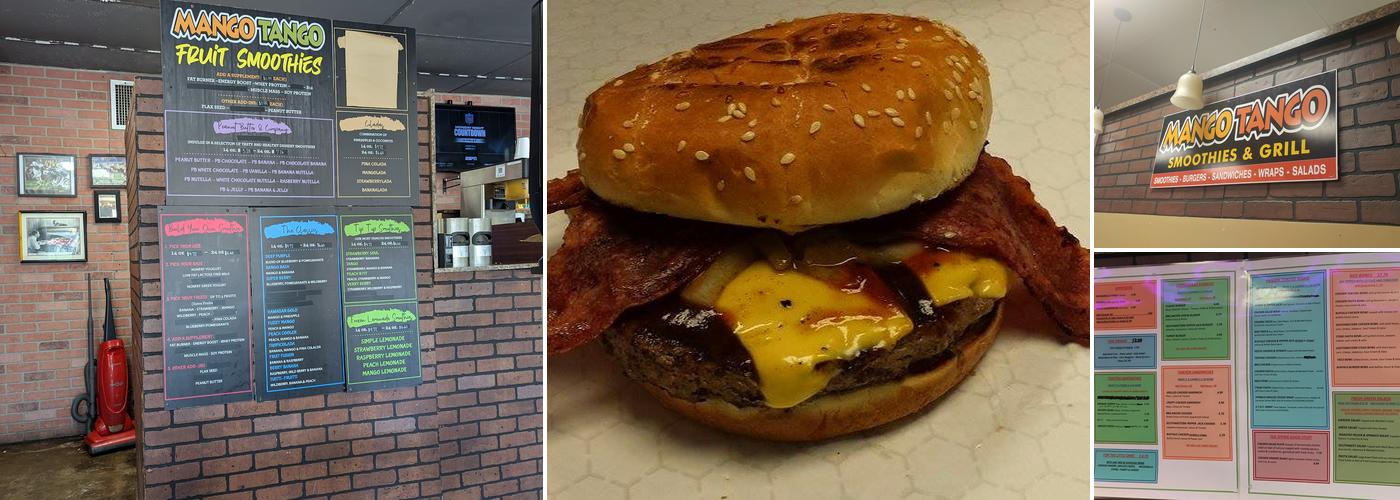 Mango Tango Smoothies and Grill Menu