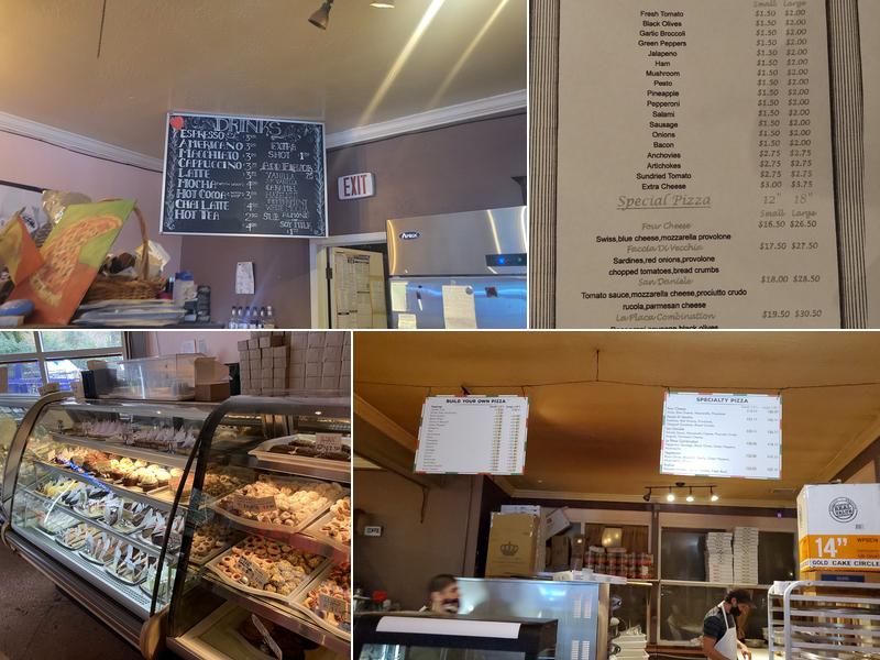 La Placa Family Bakery Menu