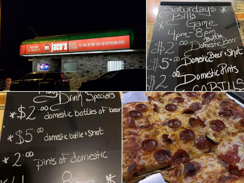 Jaco's Pizzeria 7202 Buffalo Ave, Niagara Falls