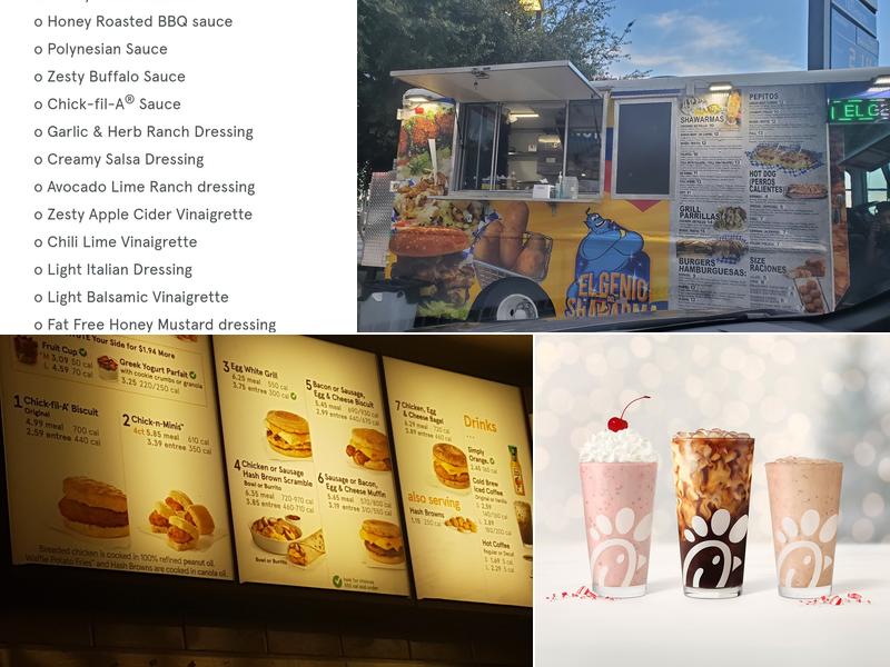 Chick-fil-A Menu