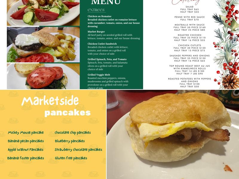 Marketside Restaurant Menu