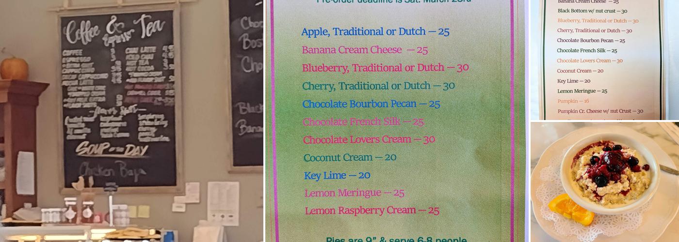 Country Rose Bakery Cafe Menu
