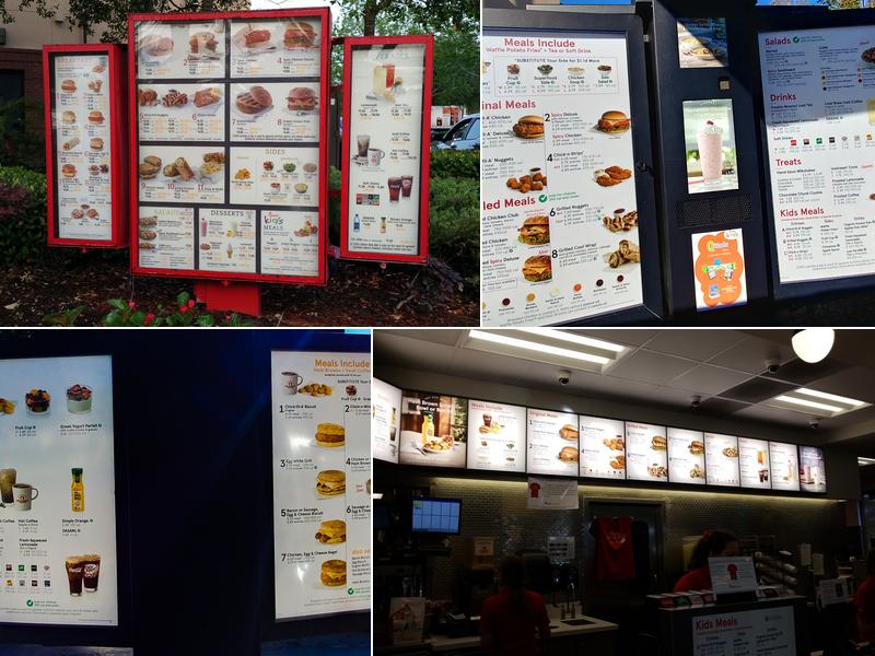 Chick-fil-A Menu