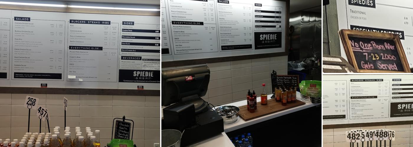 The Spiedie & Rib Pit Menu