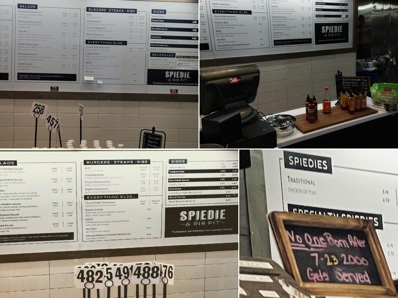 The Spiedie & Rib Pit Menu