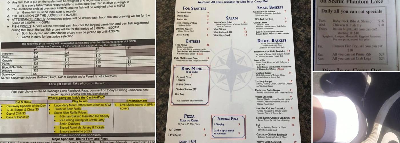 The Castaway On Phantom Menu