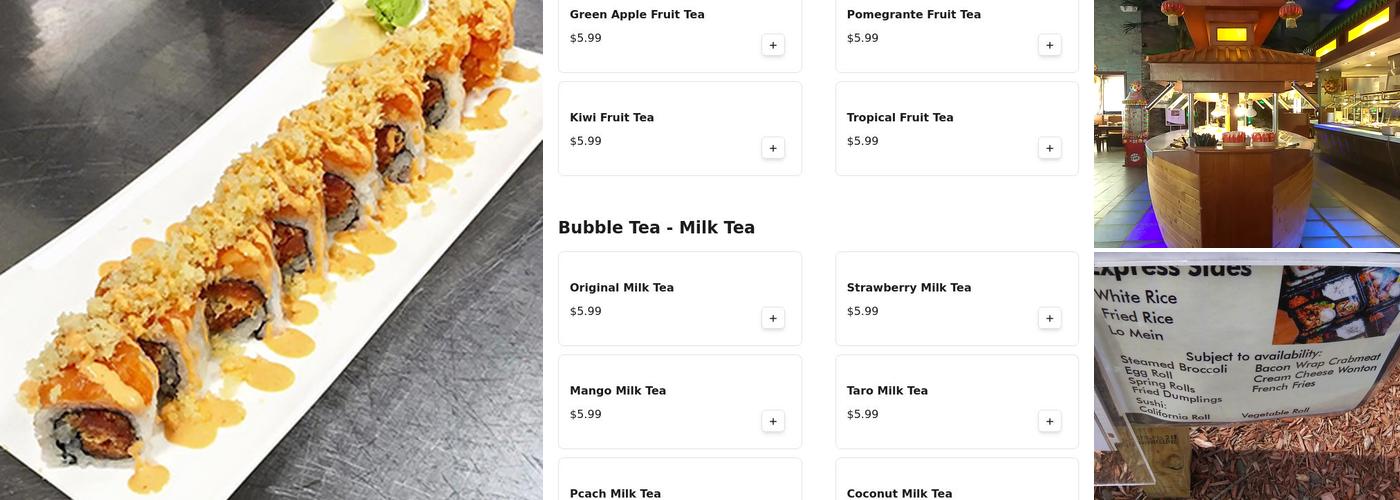 Buffet Star Menu