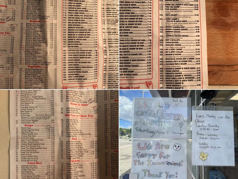 Empire Menu