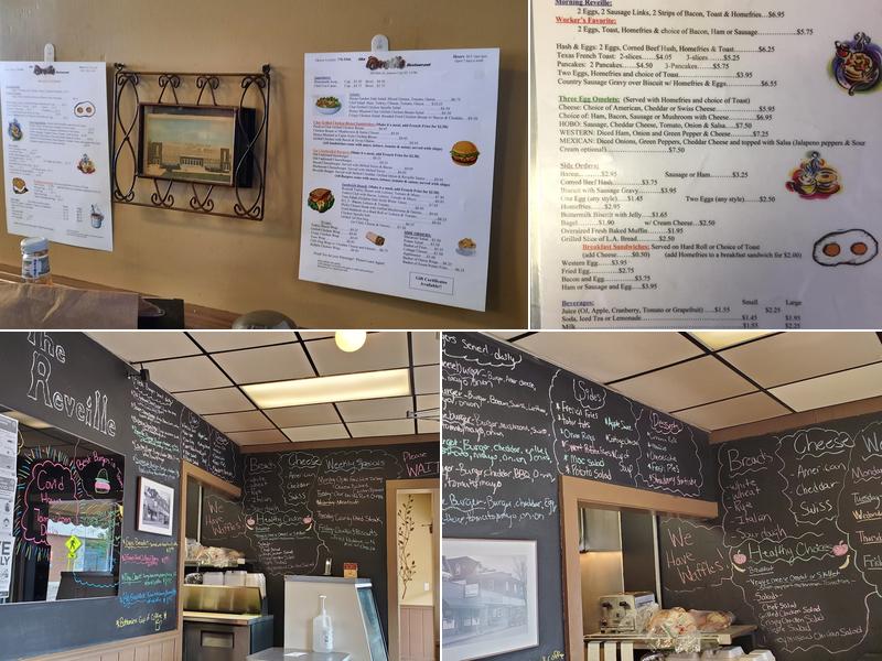 Reveille Restaurant Menu