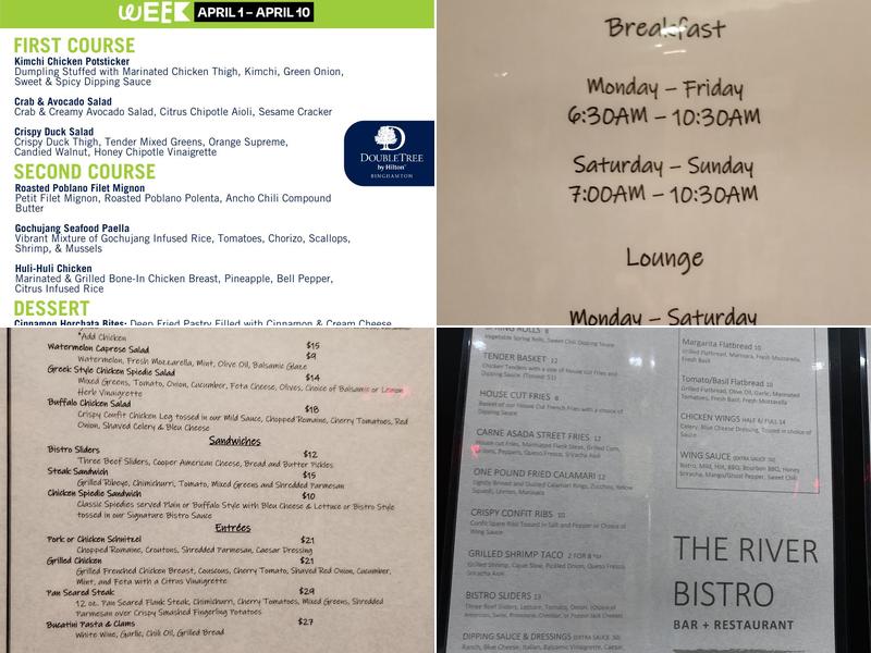 River Bistro Menu
