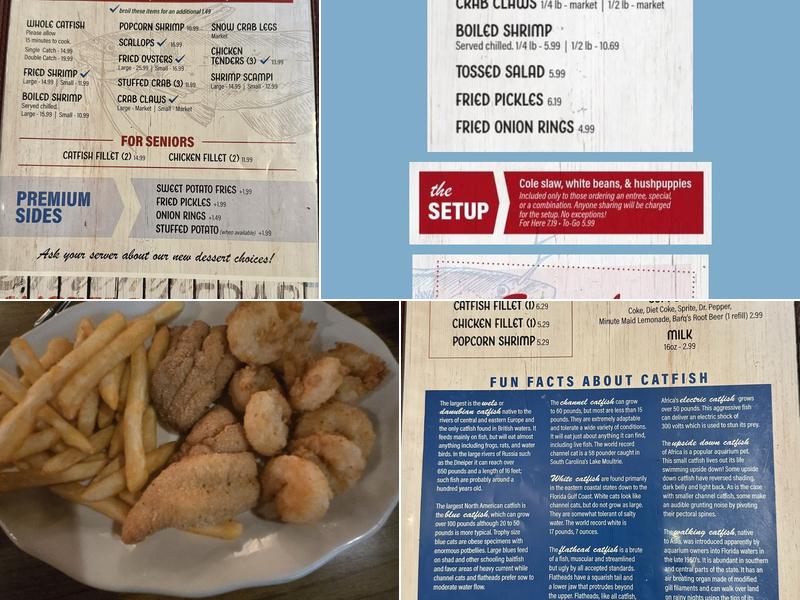 Catfish House Menu
