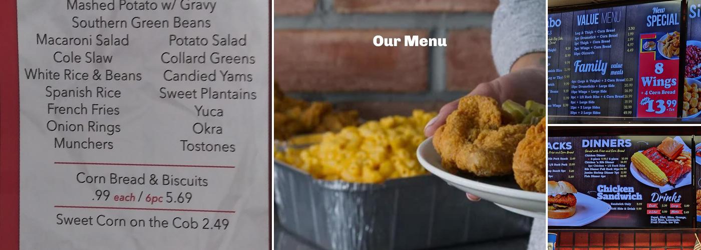 Wings 'n Things Menu