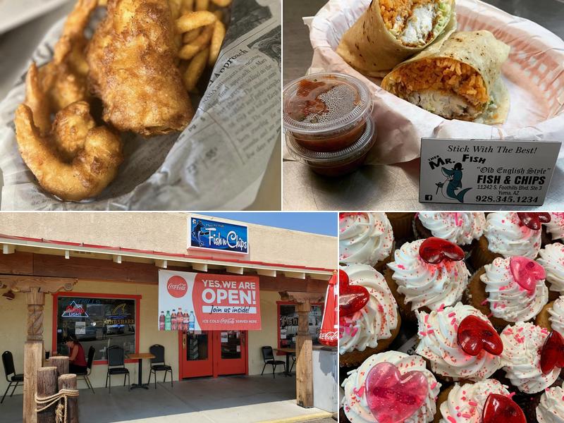 Mr Fish Fish & Chips 11242 S Foothills Blvd # 3, Yuma