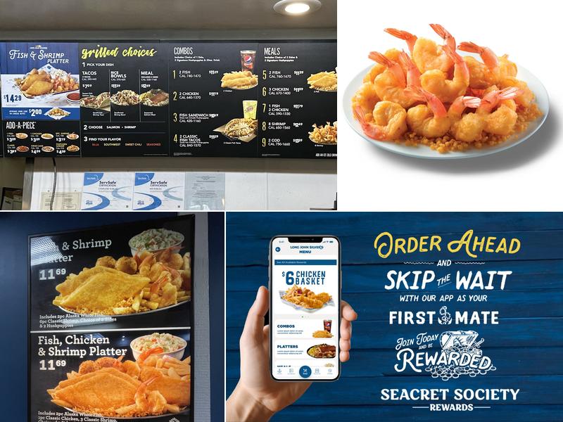 Long John Silver's Menu
