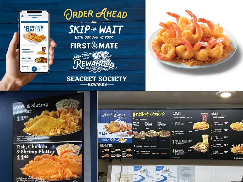 Long John Silver's Menu