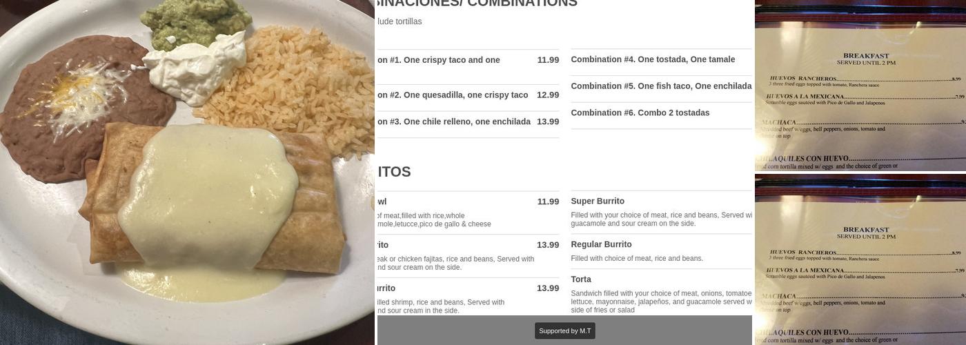 El Maguey Mexican Grill Menu