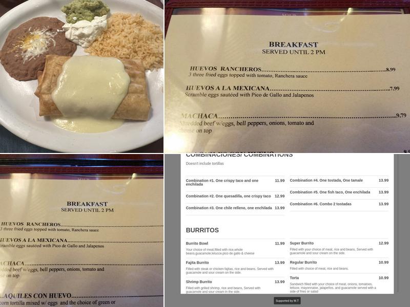 El Maguey Mexican Grill Menu