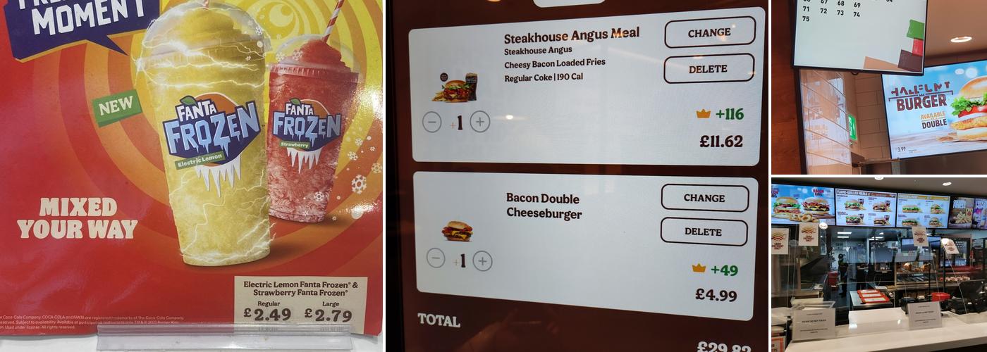 Burger King Menu