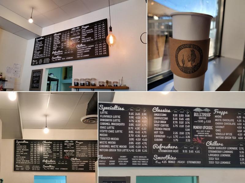 Tucson Coffee Roasters Menu
