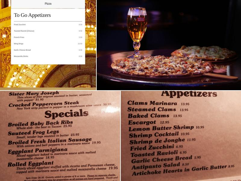 Bazil's Menu