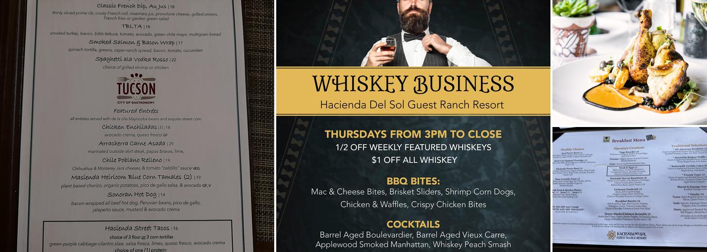 The Grill at Hacienda Del Sol Menu