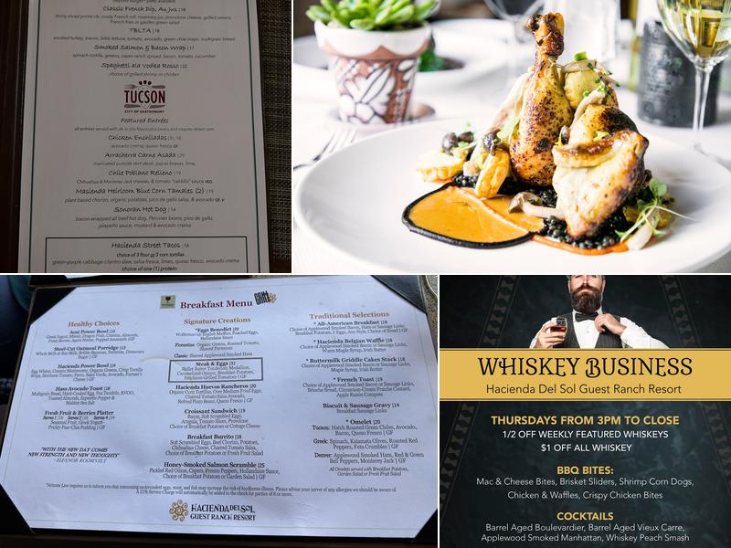 The Grill at Hacienda Del Sol Menu
