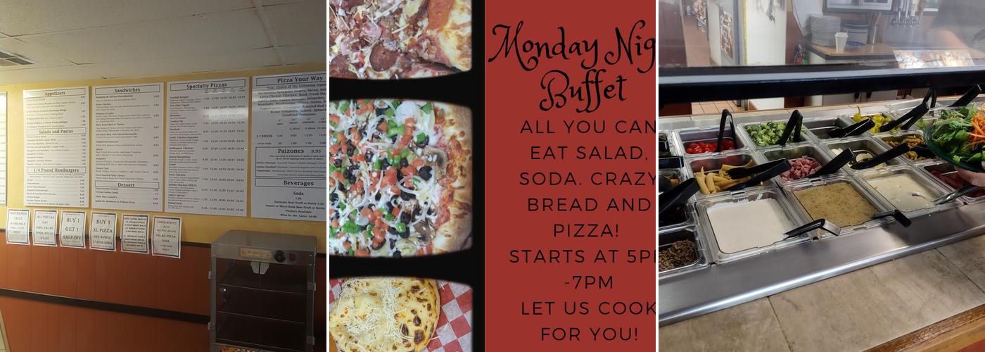 Paisano's Pizzeria Menu