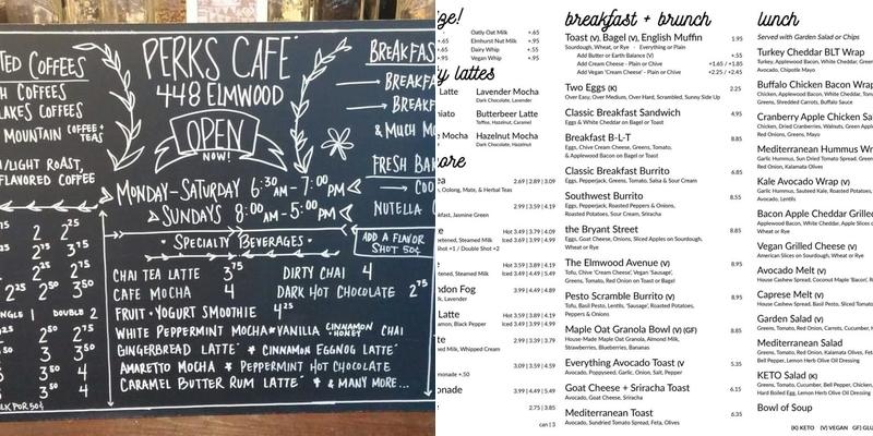 Perks Menu