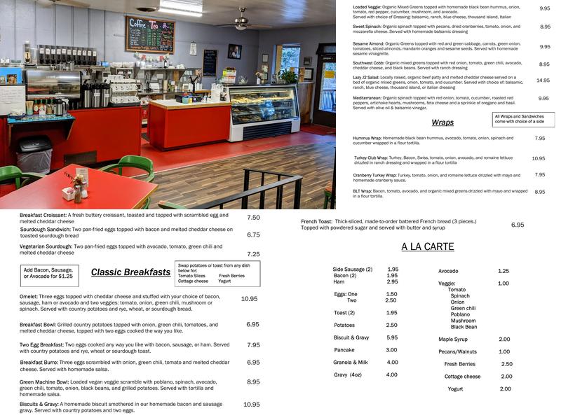 Gathering Grounds Menu