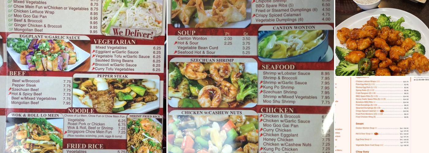 Wok & Roll Menu