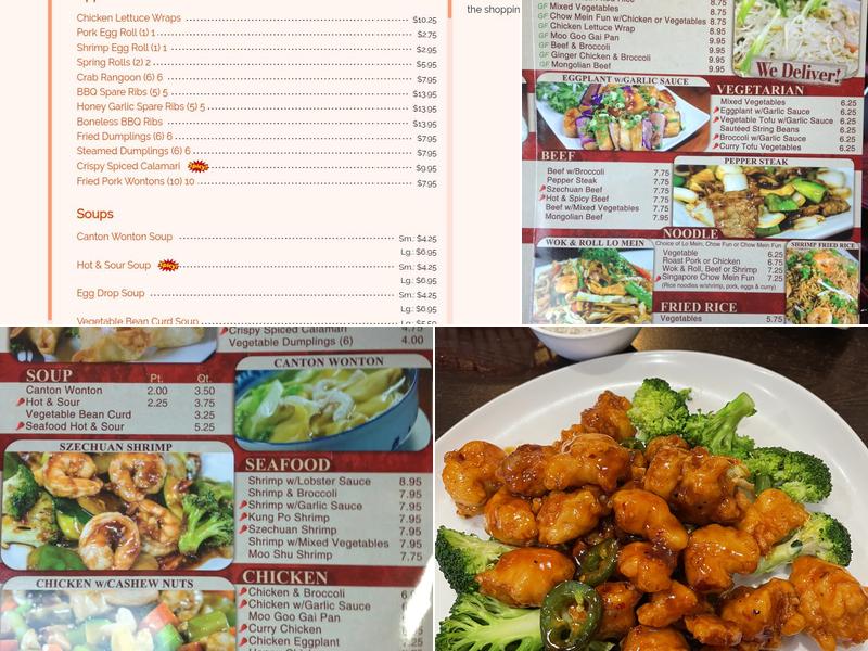 Wok & Roll Menu