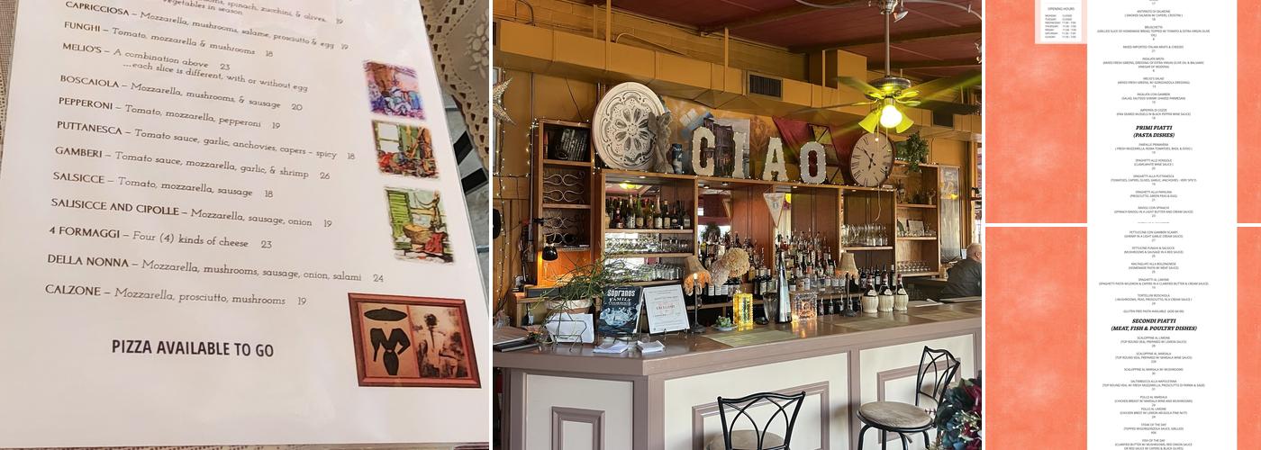 Melio's Trattoria Menu