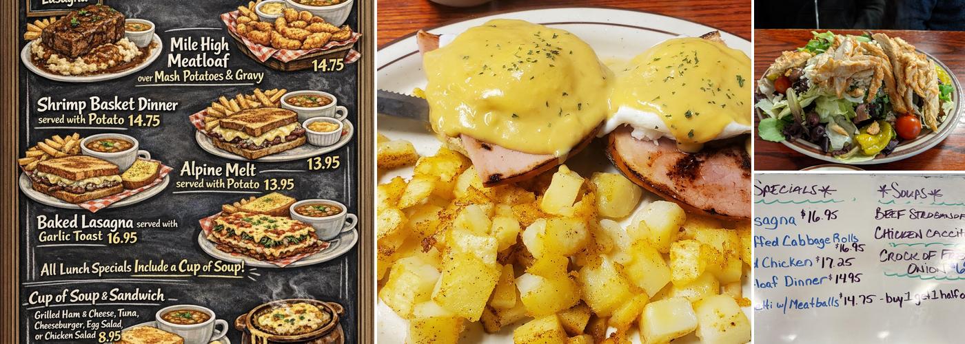 Bill's Diner Menu