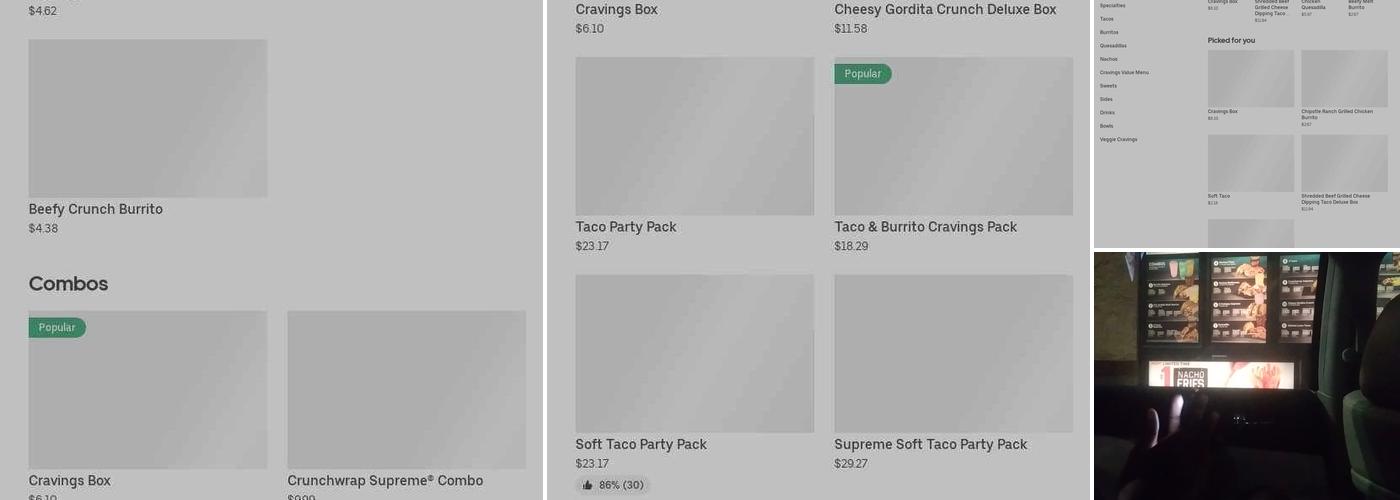 Taco Bell Menu