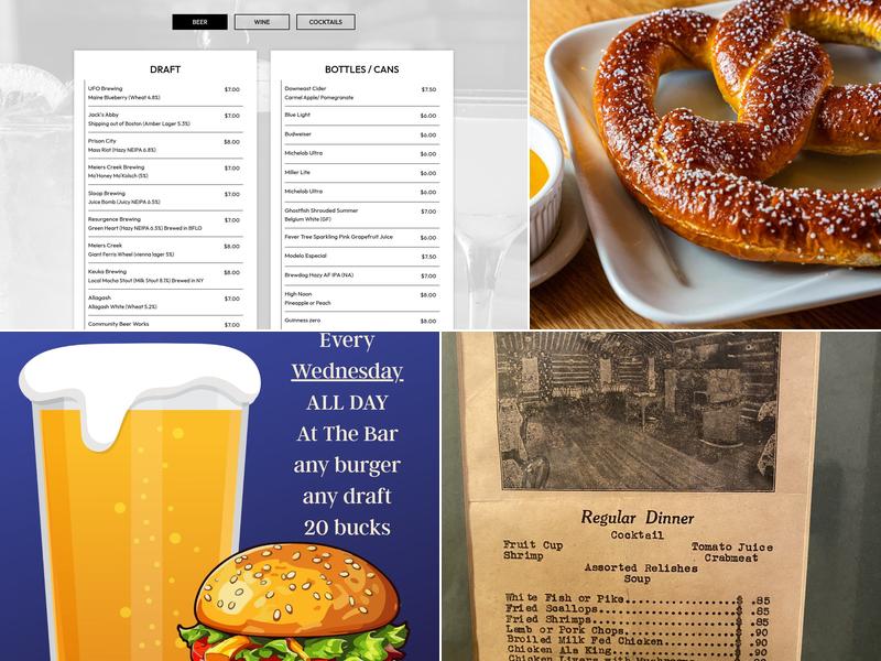 Eagle House Restaurant Menu