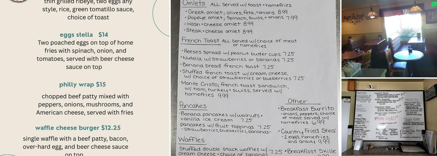 The Dinner Table Menu