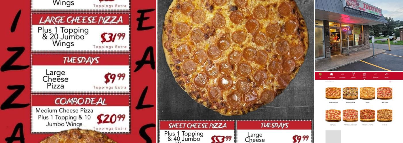 Trotto's Pizzeria Menu