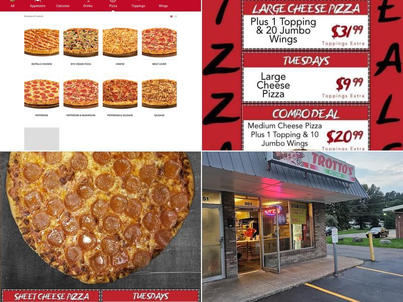 Trotto's Pizzeria Menu