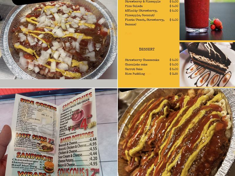 Lakeside Hots Menu