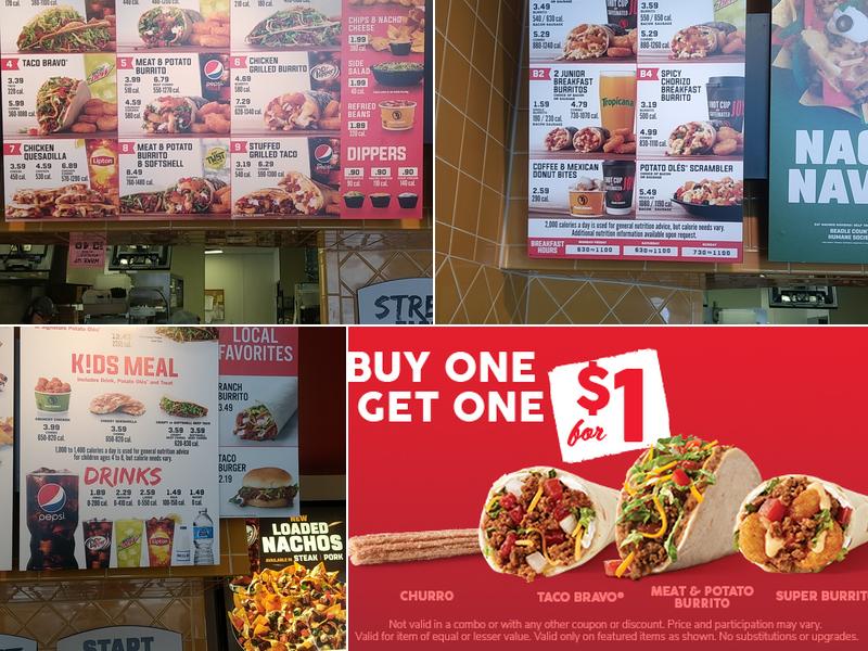 Taco John's Menu