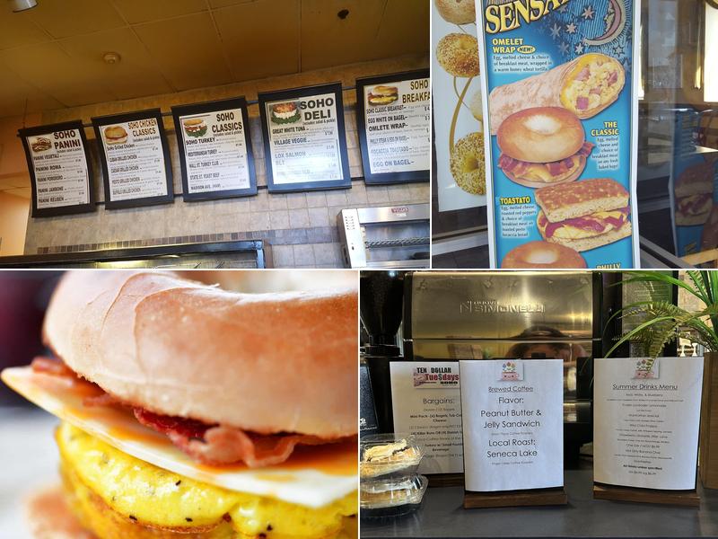 Soho Bagels and Cafe Menu