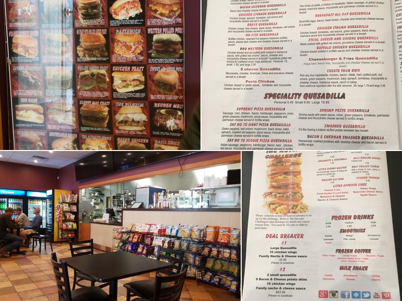 Sandwich Master Menu