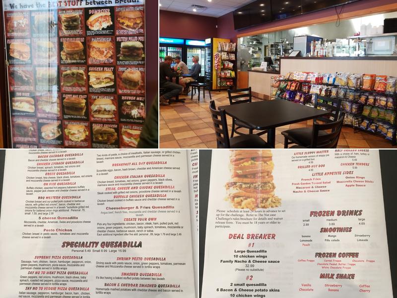 Sandwich Master Menu